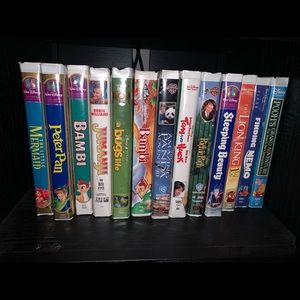 DISNEY MOVIE VHS LOT! **DIAMOND CLASSIC BAMBI**